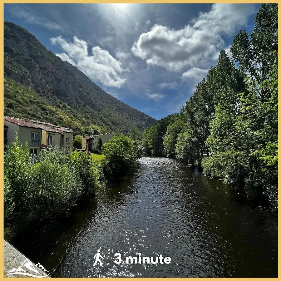 Beau Petit Appartement Au Coeur De L'Ariege. Tarascon-sur-Ariège 0*,
